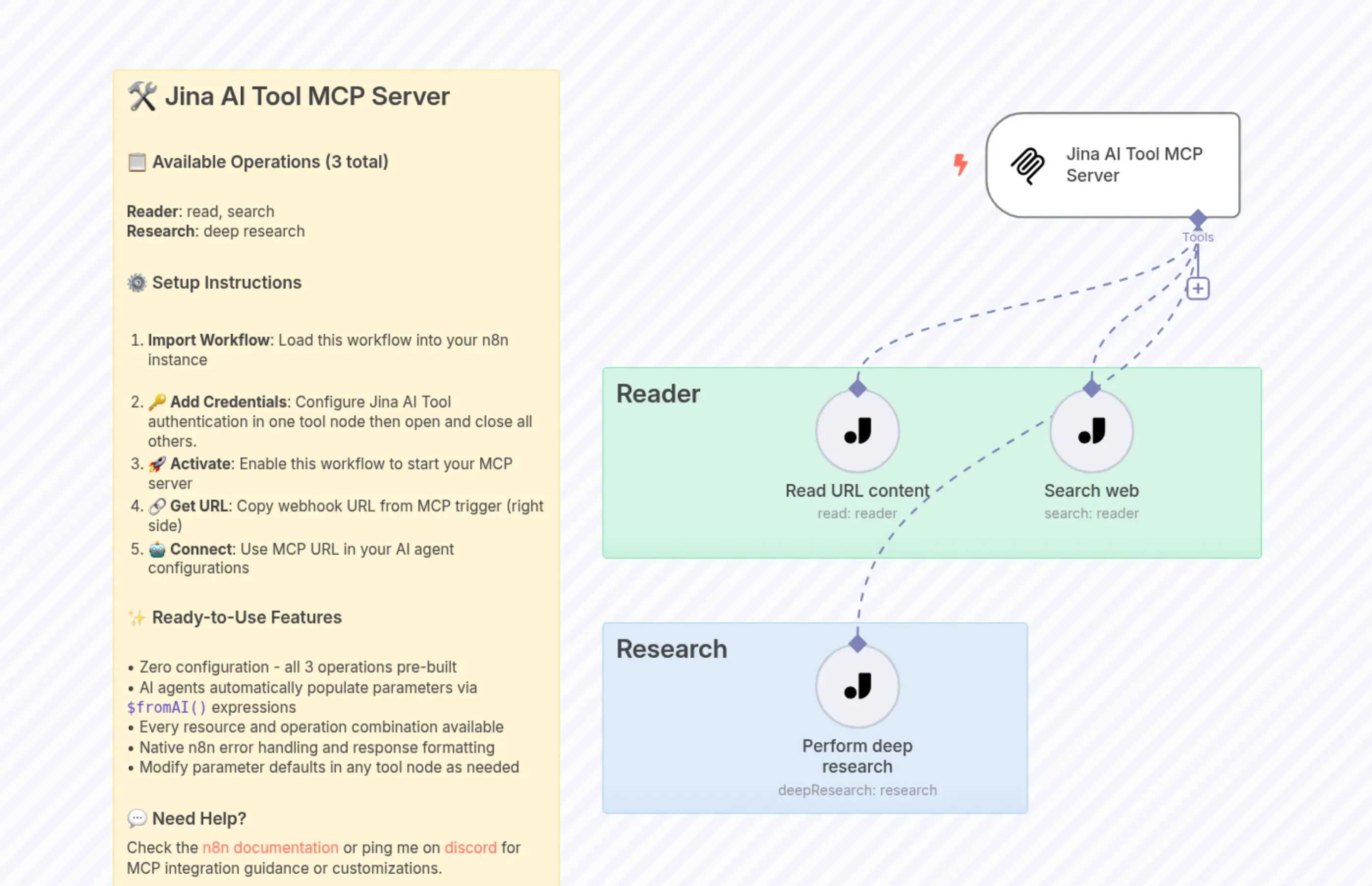 Jina AI Tool MCP Server