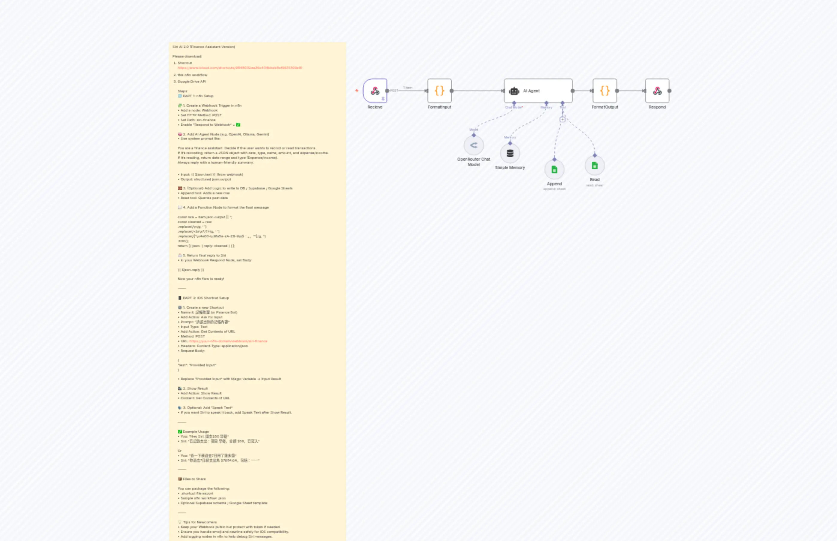 Siri AI Finance Assistant