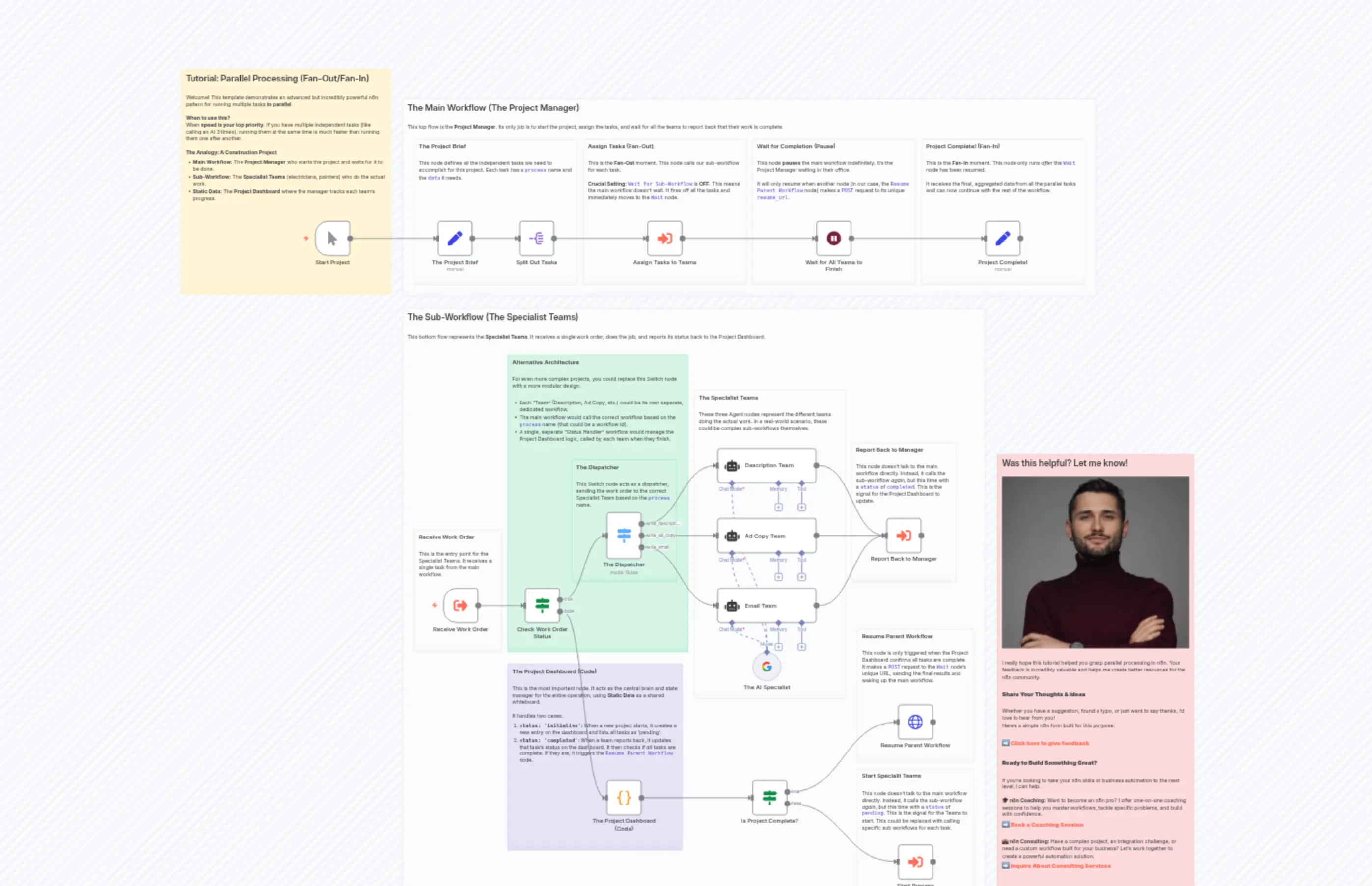 🎓 Optimize Speed-Critical Workflows Using Parallel Processing (Fan-Out-Fan-In)