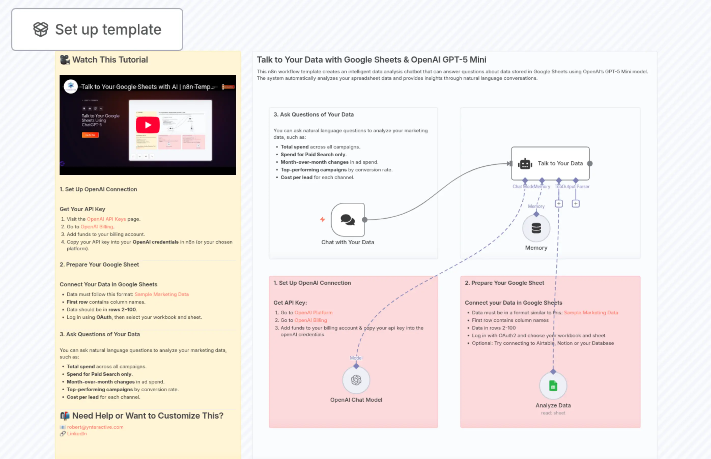 Talk to Your Google Sheets Using ChatGPT-5